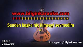 Azer Bülbül  Başka Yar Sevme Karaoke Orjinal Stüdyo [upl. by Consuela]