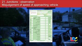 UK Driving Test 66  Feedback  Faults  LDC driving schools [upl. by Nonnaihr]