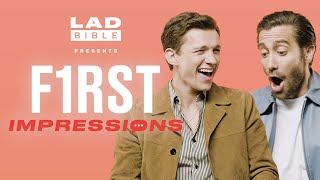 First Impressions  Tom Holland hates Jake Gyllenhaals impression of him  LADbible [upl. by Chapman]