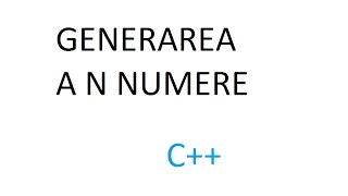 C Generarea a primelor N numere prime Prime numbers [upl. by Inohtna]