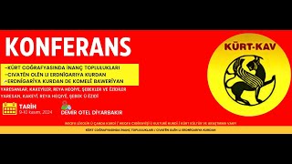 KÃœRT COÄRAFYASINDA Ä°NANÃ‡ TOPLULUKLARI KONFERANS 1 OTURUM TÃœM KONUÅMACILAR [upl. by Uzia]