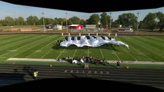 Arcadia Marching Band Performs at Columbus Grove 93023 [upl. by Montford801]