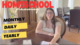 HOW I PLAN MY HOMESCHOOL YEAR 2024 [upl. by Tilly590]