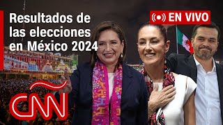 Así fue la jornada y los resultados de las elecciones en México 2024 Sheinbaum Gálvez y Máynez [upl. by Lledrac]