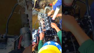 Yanmar 4TNV88BDMSR1 engine test [upl. by Llemart]