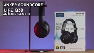 Anker Soundcore Life Q30 review y unboxing  GameIt ES [upl. by Godliman]