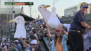 Newport Gulls vs Sanford Mainers NECBL Championship Game 3 8102024 [upl. by Choong178]