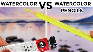 Watercolor Pencils For Beginners EASY tips and techniques [upl. by Joliet807]