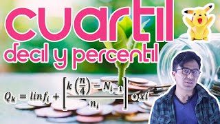 Cómo obtener cuartiles deciles y percentiles  Qué son las medidas de posición  Ejemplo de cuartil [upl. by Garland]