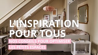 Nos conseils pour optimiser les petits espaces [upl. by Refinaj762]