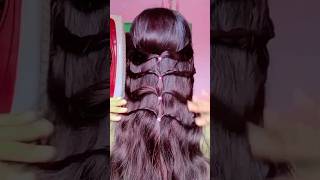 New easy braid hairstyle hair hairstyle claw makeup shorts viral youtubetrending jwellery [upl. by Liva]