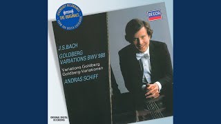 JS Bach Goldberg Variations BWV 988  Var 1 a 1 Clav [upl. by Dowling]