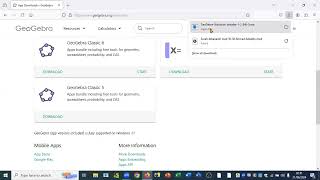21 Download dan Install GeoGebra Classic [upl. by Emmi]