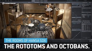 The Rototoms and Octobans – The Rooms of Hansa SDX [upl. by Aicirt]