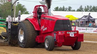 2023 Tractor Pulling The Pullers Championship 8500 Limited Pro Stock Tractors friday session [upl. by Ahsiekrats]