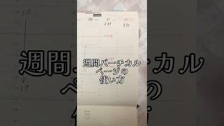 フォース手帳 週間バーチカルページ 私なりの使い方 朝イチその日の予定と時間をざっと書いておく 時間通りに進まなくても、リスケすれば大丈夫👌手帳の書き方フォース手帳 [upl. by Nnalorac]