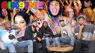 6IX9INE  ZAZA Official Music Video Reaction  Review [upl. by Brackett]