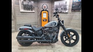 2024 HarleyDavidson Softail Street Bob FXBBS Billiard Gray [upl. by Weissberg]