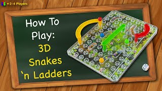 How to play 3D Snakes n Ladders [upl. by Bradney546]