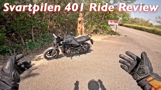 2024 Husqvarna Svartpilen 401 Ride Review l POV IndianTorque [upl. by Ellett]