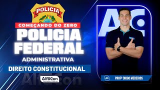 Concurso PF Administrativa 2023  Direito Constitucional  AlfaCon [upl. by Lory437]