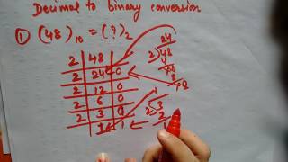 Decimal to binary conversion [upl. by Kimble190]