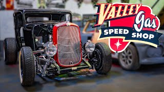 Valley Gas Speed Shop  Hot Rod Garage  Full Tour [upl. by Anwahsed]