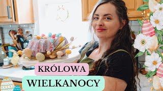 WIELKANOCNA BABKA NA OLEJU🌷MARMURKOWA🌷 [upl. by Akenit]