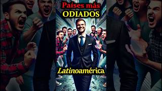 ⚡ Los 3 países más ODIADOS de Latinoamérica 😤 chile peru guerradelpacifico argentina brazil [upl. by Nara796]