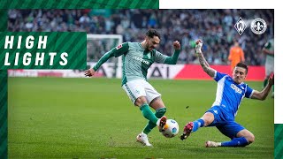 Werder Bremen – Darmstadt 98 11  Eine wilde Schlussphase  Highlights amp Interviews [upl. by Enitsuj]