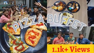 PIzza Buffet Octant pizza in Vidhya Nagar Anand 350 only UNLIMITED FOOD DHAVAL VISARIYA [upl. by Phail]