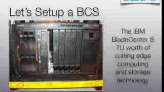 Racking and Stacking a IBM BladeCenter S [upl. by Nivar]