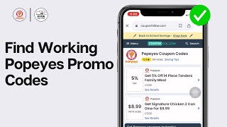 How To Find Working Popeyes Promo Codes 2024 [upl. by Mungam]