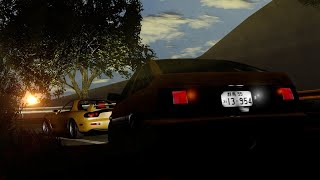 AE86 vs FD3S  BeamNGtouge [upl. by Lothar910]