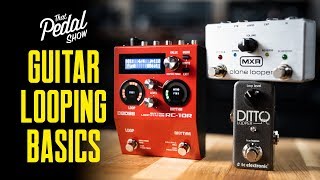 Get Started With Looper Pedals For Guitar Basic Operation Signal Chain – That Pedal Show [upl. by Martie785]