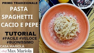 CACIO E PEPE perfetta  Ricetta facile con un trucco  Chef Max Mariola [upl. by Benisch]