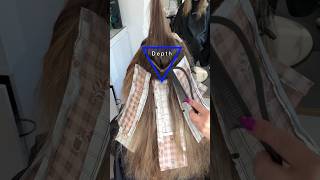 Lived in Blonde Foilayage tutorial balayageeducation hairtransformation haireducation shorts [upl. by Annaierb577]