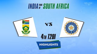 Highlights 4th T20I South Africa vs India  4th T20I SA VS IND [upl. by Him]