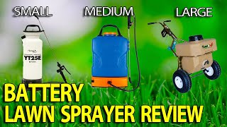 Best Lawn Sprayer Battery Powered Cordless [upl. by Lynnworth876]