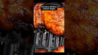 Air Fryer Boneless Skinless Chicken Thighs airfryer bonelesschicken chickenthighs chickenrecipe [upl. by Laehplar]