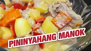 HOW TO COOK CREAMY PININYAHANG MANOK SUPERB CHICKEN DISH [upl. by Jary]