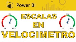 Velocímetro con escalas de riesgo en Power BI  Capítulo 21  Curso de Power BI [upl. by Lareneg]