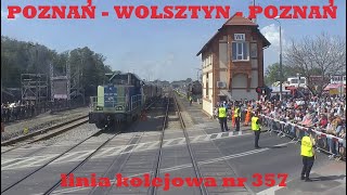 POZNAŃ  WOLSZTYN  POZNAŃ LK357  SU45079 amp HIPOLIT kolejoweszlaki [upl. by Jacquet]