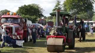 Astle Park Traction Engine and Steam Rally 2014  A Dave Holden Video [upl. by Mahalia]