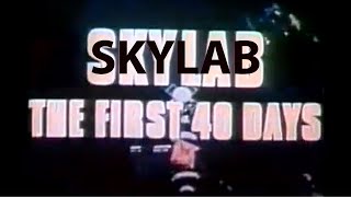 SKYLAB 1  The first 40 DAYS  Launched May 1973 with severe damage Lasted 171 days [upl. by Nhguav]