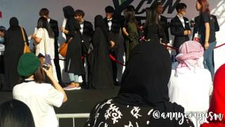 KCON 2016 ABU DHABI BTS MEET amp GREET PART 1 [upl. by Enneirdna]