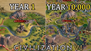 I Played 10000 Years Of Sid Meiers Civilization 6 [upl. by Rucker]