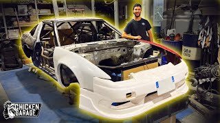 ON SOUDE ET RENFORCE LE CHASSIS DE LA S13 [upl. by Nylahs]