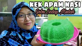 APAM NASI SUKATAN CAWAN  pasti jadi  gebu dan sedap [upl. by Hailat]