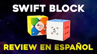 SWIFT BLOCK 355S El cubo económico de GAN Review en ESPAÑOL  Speedcuber Perú [upl. by Ahsoek]